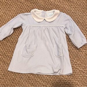 Little English Blue Gingham Pima Dress